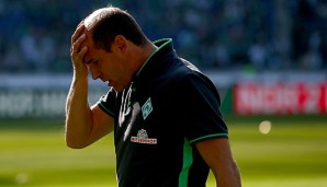 Viktor Skripnik erlebt derzeit seine schwierigste Phase als Werder-Trainer