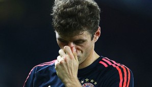 Thomas Müller hadert mit der vergangenen Niederlage