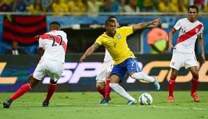 Gegen Peru glänzte Douglas Costa mit Dribblings, Assists und einem Tor