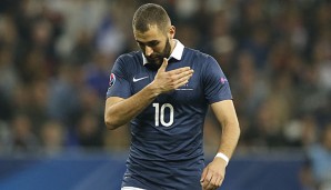 Karim Benzema wird gegen Deutschland nicht auflaufen