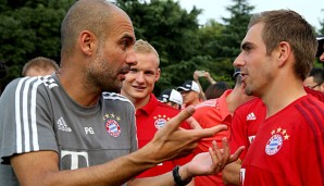 Lahm ist als Bayern-Kapitän Guardiolas verlängerter Arm