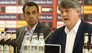 Bernd Wahler und Robin Dutt stehen beim VfB in der sportlichen Verantwortung