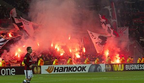 Die Fans von Eintracht Frankfurt sind schon häufiger negativ aufgefallen
