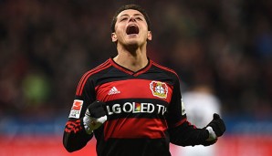 Javier Hernandez erzielte bisher elf Treffer für Leverkusen