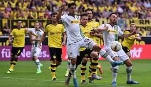 Das Rückspiel zwischen Gladbach und Dortmund wird wohl umkämpfter als die erste Partie