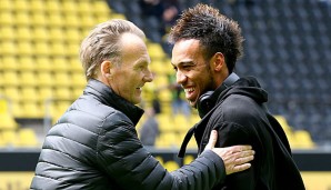 Hans-Joachim Watzke möchte Pierre-Emerick Aubameyang in Dortmund halten
