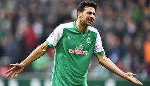 Claudio Pizarro könnte Werder Bremen beim Spiel in München fehlen