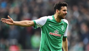 Claudio Pizarro könnte den Bremern beim BVB fehlen