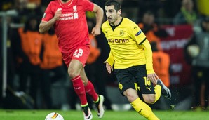Henrikh Mkhitaryan von Borussia Dortmund weckt durch seine starke Saison Begehrlichkeiten