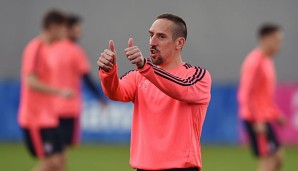 Ribery konnte sein Training "voll durchziehen"