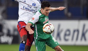 Zlatko Junuzovic ist bei einem Abstieg von Werder Bremen ablösefrei zu haben