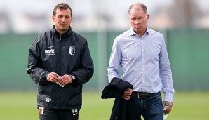 Markus Weinzierl wird beim FC Augsburg keinen offiziellen Abschied bekommen