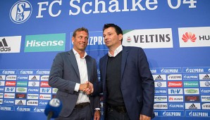 Das neue starke Duo auf Schalke: Markus Weinzierl und Christian Heidel