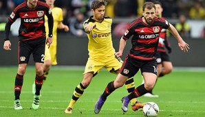 Admir Mehmedi kam vom SC Freiburg zu Bayer Leverkusen