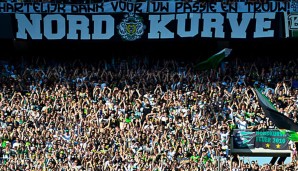 Ein Fan von Borussia Mönchengladbach droht eine Haftstrafe
