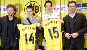Mats Hummels wurde am 4. Januar 2008 bei Borussia Dortmund vorgestellt