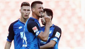 Sandro Wagner ist am vierten Spieltag der Bundesliga mit Hoffenheim zu Gast in Darmstadt