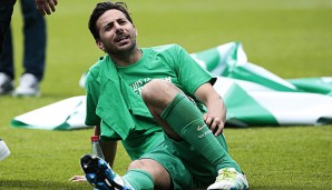Claudio Pizarro fehlt Bremen noch länger