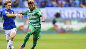 Serge Gnabry steht Werder Bremen gegen Leipzig wohl zur Verfügung