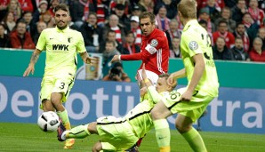 Nur drei Tage nach dem Pokal-Duell treffen der FC Augsburg und der FC Bayern erneut aufeinander