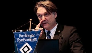 Dietmar Beiersdorfer ist seit 2014 beim Hamburger SV Vorstandsvorsitzender