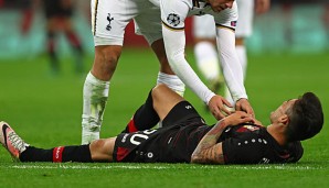 Charles Aranguiz musste verletzt zurück nach Leverkusen reisen