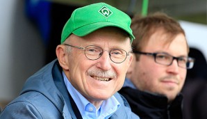 Willi Lemke steht vor dem Abschied von Werder Bremen