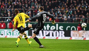 Jaroslav Drobny flog gegen Dortmund in der 39. Minute vom Platz