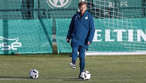 Andries Jonker ist seit Montag Chefcoach in Wolfsburg