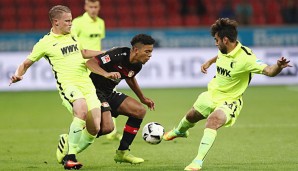 Im Hinspiel trennten sich der FC Augsburg und Bayer Leverkusen torlos