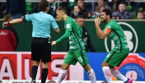 Claudio Pizarro von Werder Bremen blieb auch gegen Darmstadt ohne Treffer