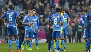 Beim Auswärtsspiel in München ging der Hamburger SV mit 0:8 unter