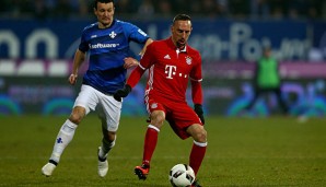 Franck Ribery befindet sich derzeit wieder in Topfrom