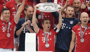 Bundesliga-Saison 2016/2017: Der FC Bayern hat zum 27. Mal die deutsche Meisterschaft gewonnen