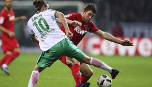 Der 1. FC Köln trifft auf Werder Bremen