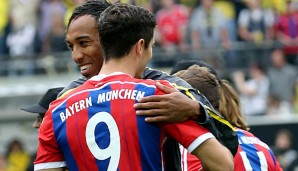 Lewandowski und Aubameyang spielten einst gemeinsam bei Borussia Dortmund