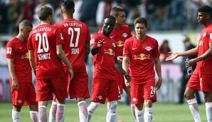 RB Leipzig qualifizierte sich als Aufsteiger gleich direkt für die Champions League