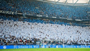 Die Schalker-Fans beim letzten Heimspiel der Saison