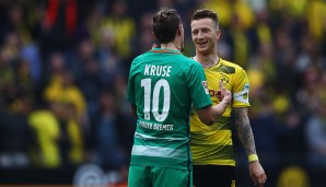Marco Reus (Borussia Dortmund): Werder bekam ihn nie in den Griff, er verwandelte den an ihm verursachten Elfmeter gleich persönlich und brachte es nach 90 Minuten auf die meisten Dortmunder Torabschlüsse