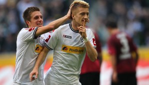 5 TORE: 2011/12 traf Marco Reus für Borussia Mönchengladbach, als gäbe es kein Morgen. 5 seiner 18 Buden legte ihm Patrick Herrmann auf