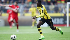 Platz 19: Ousmane Dembele (Borussia Dortmund) - 53 Flanken