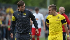 VfB-Coach Hannes Wolf trainierte Felix Passlack bereits in der Dortmunder Jugend