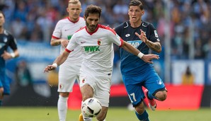 In vier Jahren kam Altintop 128 Mal für den FC Augsburg zum Einsatz