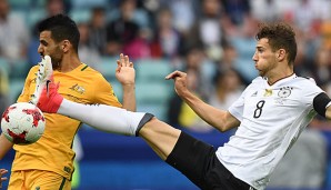 Leon Goretzka spielte beim ersten Spiel des DFB-Kaders gegen Australien groß auf