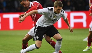 Matthias Ginter bestritt gegen Dänemark sein zehntes Länderspiel