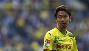 Shinji Kagawa hat sich im Länderspiel mit Japan gegen Syrien an der Schulter verletzt