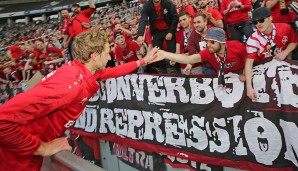 Rang 16: Bayer Leverkusen - durchschnittlicher Preis: 392,50 Euro (Mindestpreis: 190, Maximalpreis: 595)