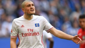 Kyriakos Papadopoulos vom Hamburger SV hat offenbar erneut Verletzungssorgen