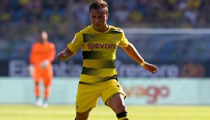 Mario Götze ist bei Borussia Dortmund wieder voll im Training
