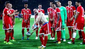 Platz 10: Franck Ribery (75 Tore in 230 Spielen)